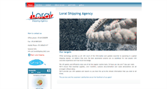 Desktop Screenshot of loralshipping.com